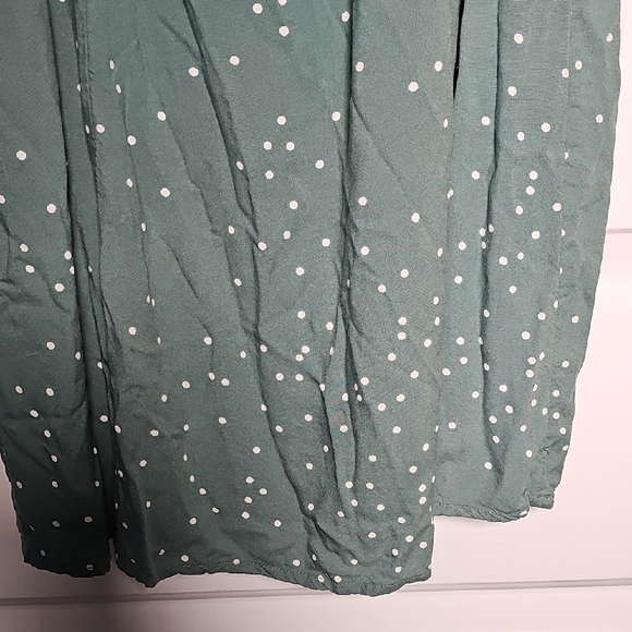 O'Neill M Mint Green Dress with White Dots - Picture 5 of 11